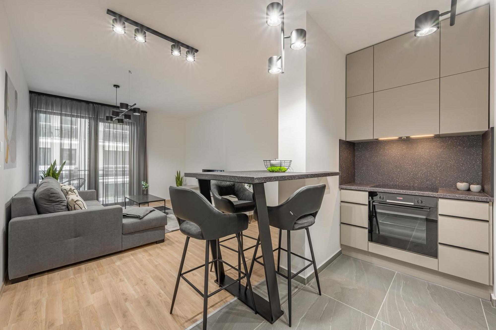 Condo With Balcony @ Downtown Budapesta Exterior foto